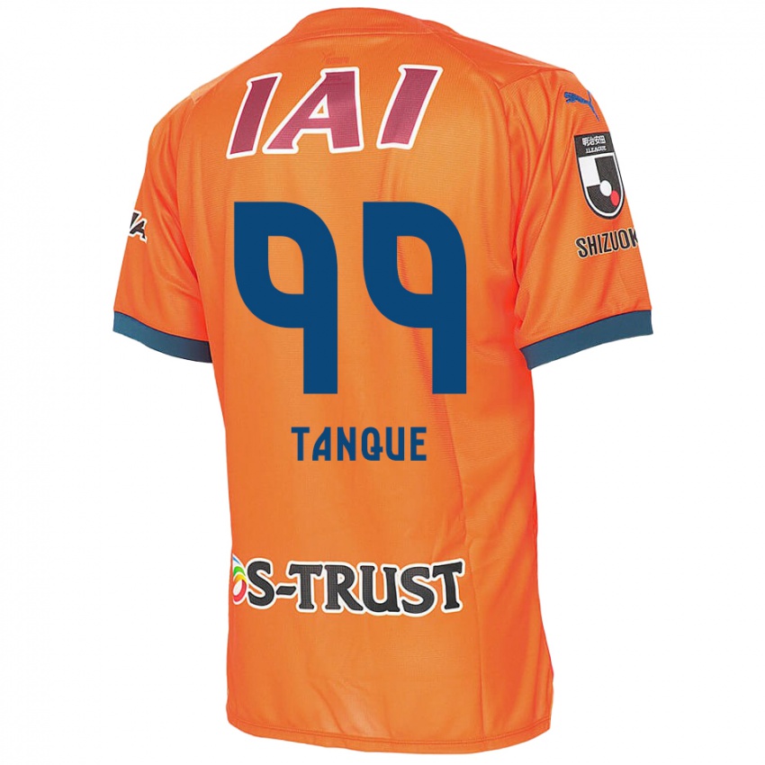 Bambino Maglia Douglas Tanque #99 Arancione Blu Kit Gara Home 2024/25 Maglietta