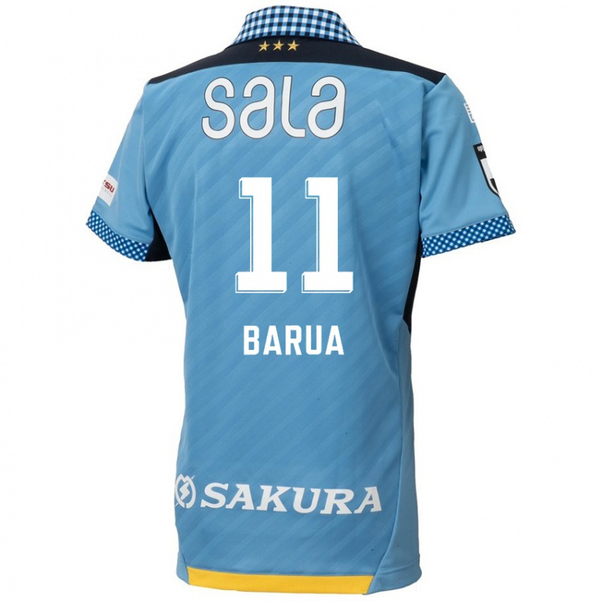 Bambino Maglia Roi Barua #11 Blu Nero Kit Gara Home 2024/25 Maglietta