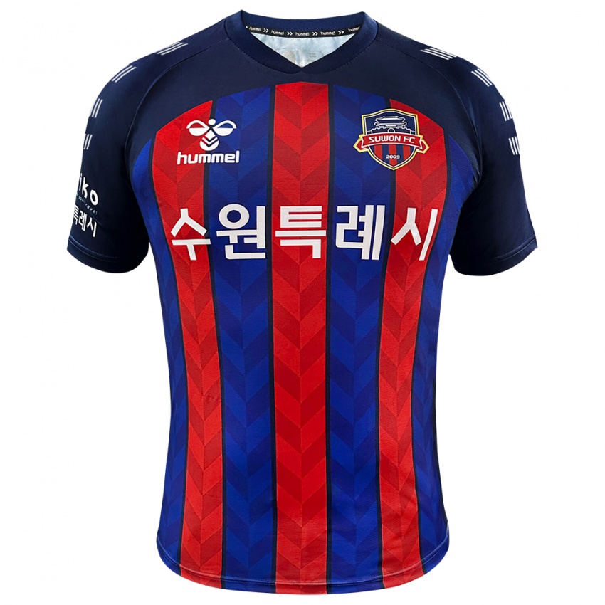 Bambino Maglia Il-Yeon Sin #37 Blu Rosso Kit Gara Home 2024/25 Maglietta