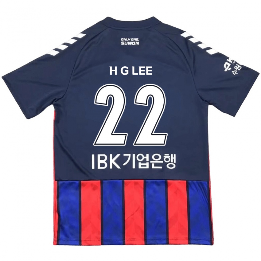 Bambino Maglia Gwang-Hyeok Lee #22 Blu Rosso Kit Gara Home 2024/25 Maglietta