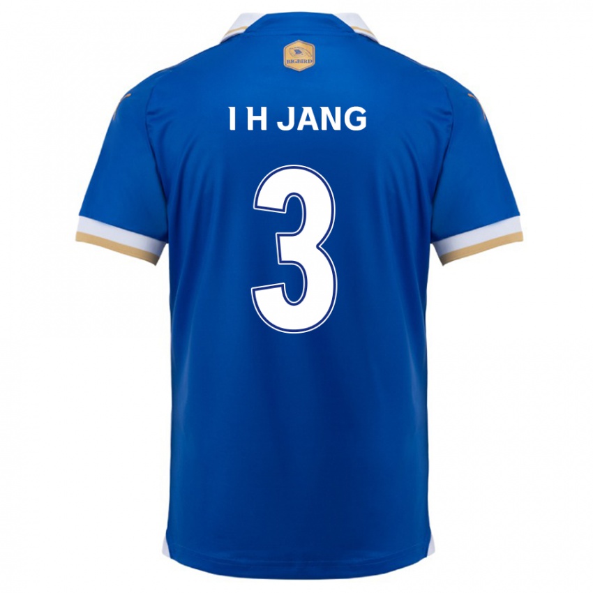 Bambino Maglia Ho-Ik Jang #3 Blu Bianco Kit Gara Home 2024/25 Maglietta