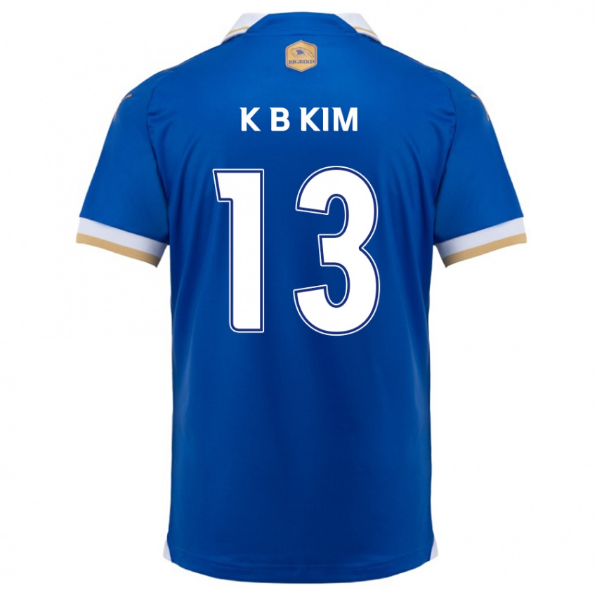 Bambino Maglia Bo-Kyung Kim #13 Blu Bianco Kit Gara Home 2024/25 Maglietta