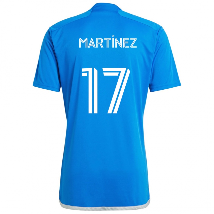 Bambino Maglia Josef Martínez #17 Blu Bianco Kit Gara Home 2024/25 Maglietta