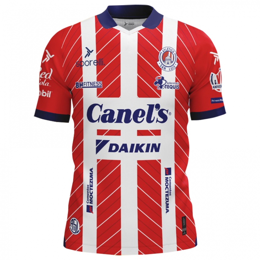 Bambino Maglia Yan Phillipe #22 Rosso Bianco Kit Gara Home 2024/25 Maglietta