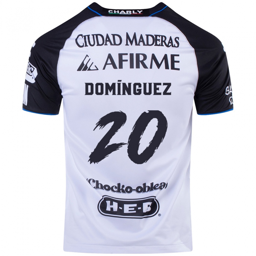 Bambino Maglia Misael Domínguez #20 Nero Blu Kit Gara Home 2024/25 Maglietta