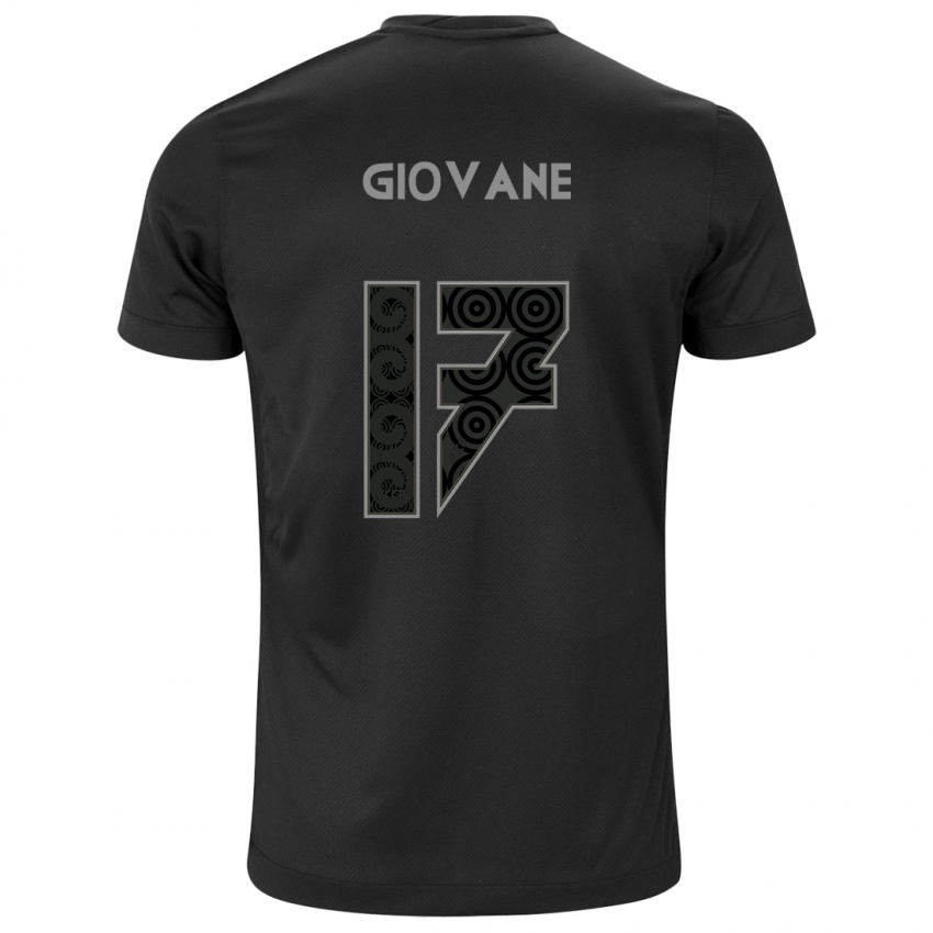 Bambino Maglia Giovane #17 Nero Kit Gara Away 2024/25 Maglietta