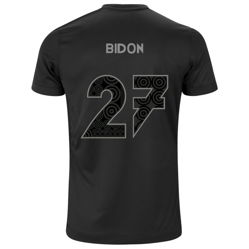 Bambino Maglia Breno Bidon #27 Nero Kit Gara Away 2024/25 Maglietta