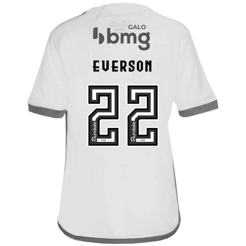 Bambino Maglia Everson #22 Bianco Kit Gara Away 2024/25 Maglietta