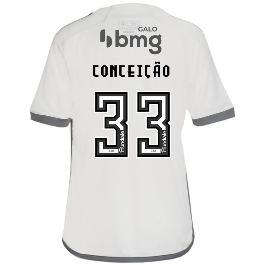 Bambino Maglia Robert Conceição #33 Bianco Kit Gara Away 2024/25 Maglietta