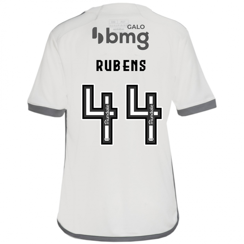 Bambino Maglia Rubens #44 Bianco Kit Gara Away 2024/25 Maglietta