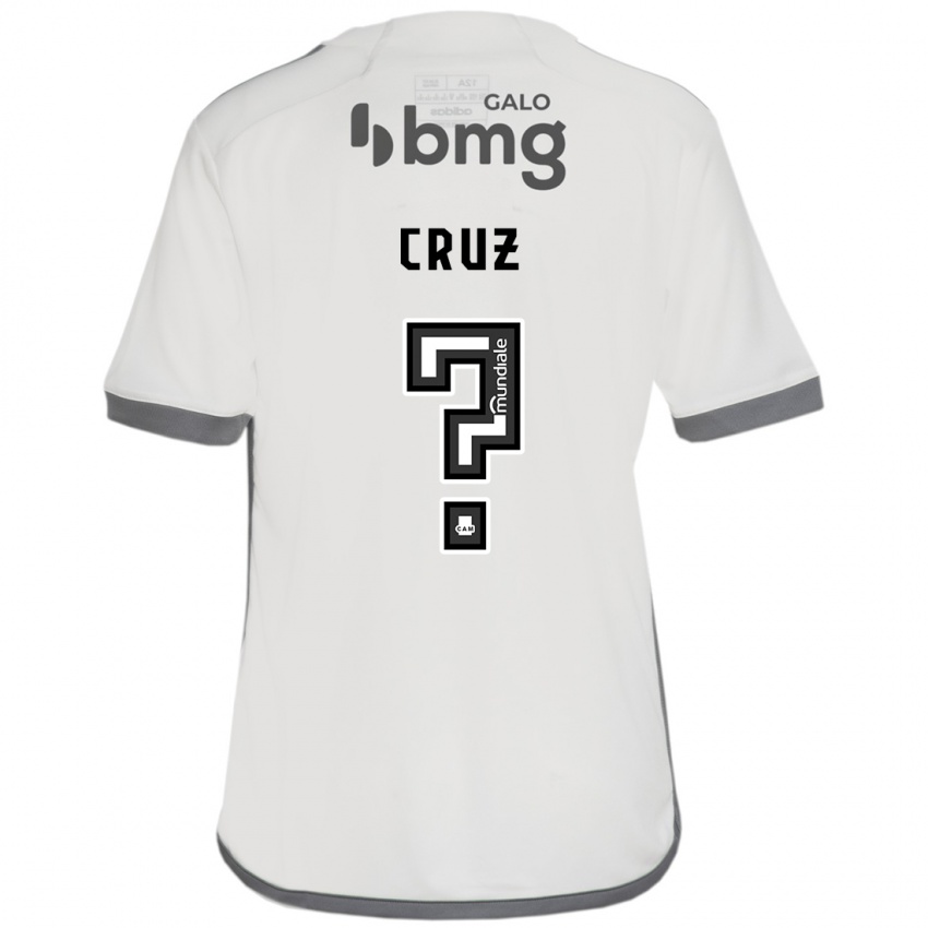 Bambino Maglia Dudu Cruz #0 Bianco Kit Gara Away 2024/25 Maglietta