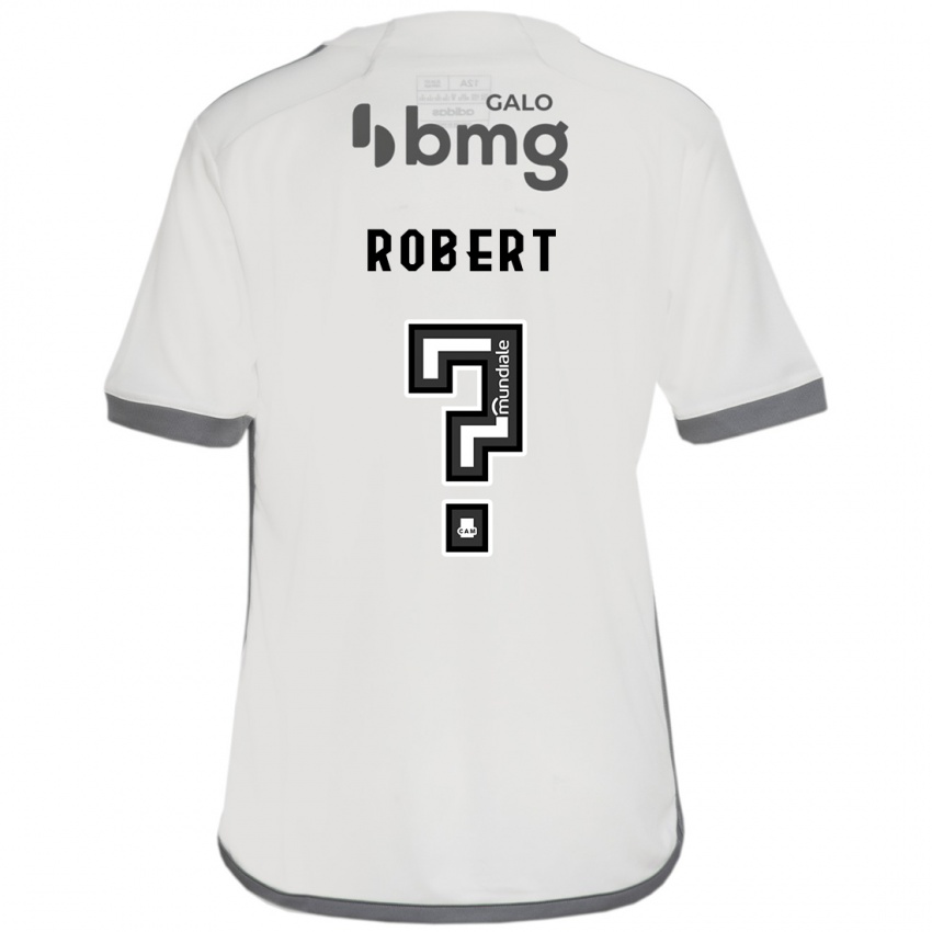 Bambino Maglia Robert Pinto #0 Bianco Kit Gara Away 2024/25 Maglietta