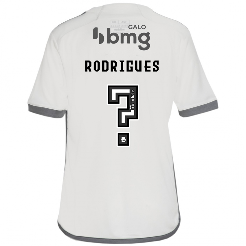 Bambino Maglia Vinicius Rodrigues #0 Bianco Kit Gara Away 2024/25 Maglietta