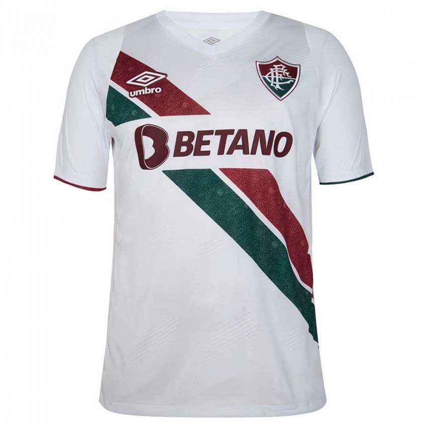 Bambino Maglia André #7 Bianco Verde Marrone Kit Gara Away 2024/25 Maglietta