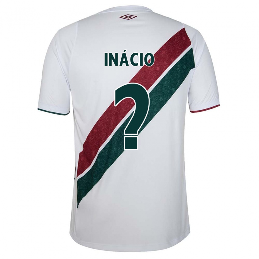 Bambino Maglia João Inácio #0 Bianco Verde Marrone Kit Gara Away 2024/25 Maglietta