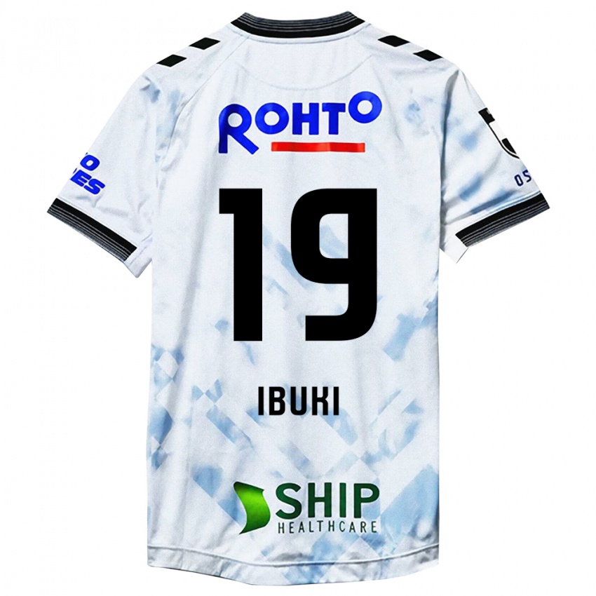 Bambino Maglia Ibuki Konno #19 Bianco Nero Kit Gara Away 2024/25 Maglietta