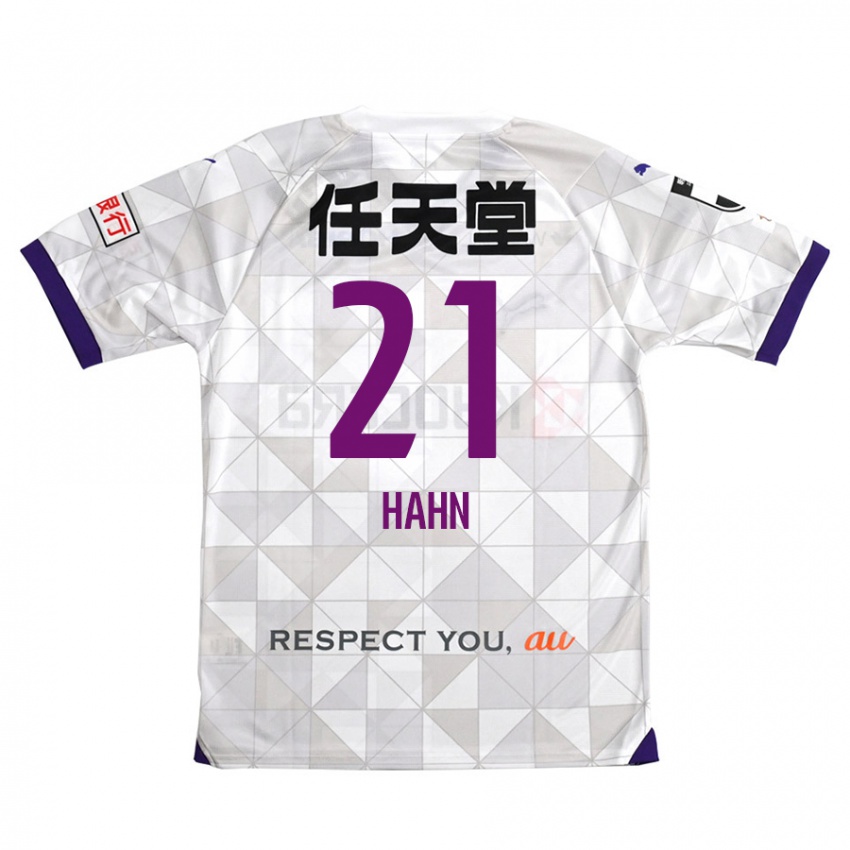 Bambino Maglia Warner Hahn #21 Bianco Viola Kit Gara Away 2024/25 Maglietta