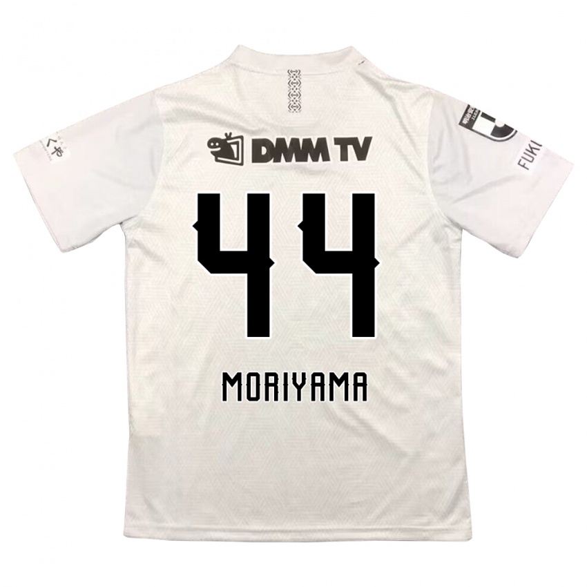 Bambino Maglia Kimiya Moriyama #44 Grigio Nero Kit Gara Away 2024/25 Maglietta