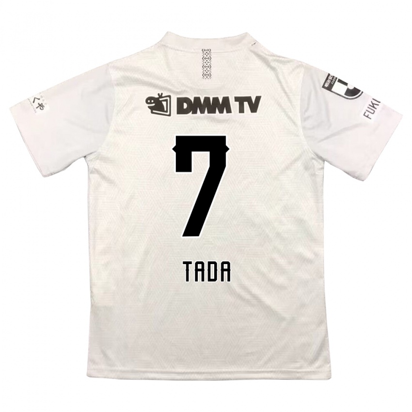 Bambino Maglia Koya Tada #7 Grigio Nero Kit Gara Away 2024/25 Maglietta