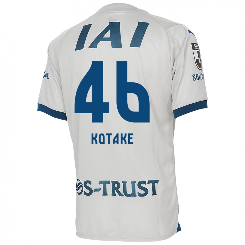 Bambino Maglia Sean Kotake #46 Bianco Blu Kit Gara Away 2024/25 Maglietta