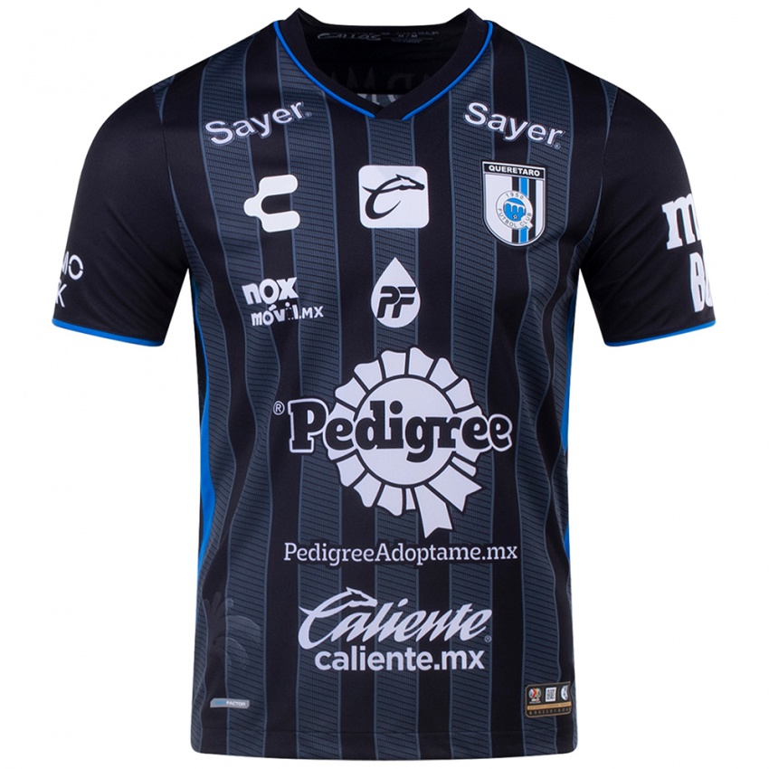 Bambino Maglia Pablo Barrera #8 Bianco Nero Kit Gara Away 2024/25 Maglietta