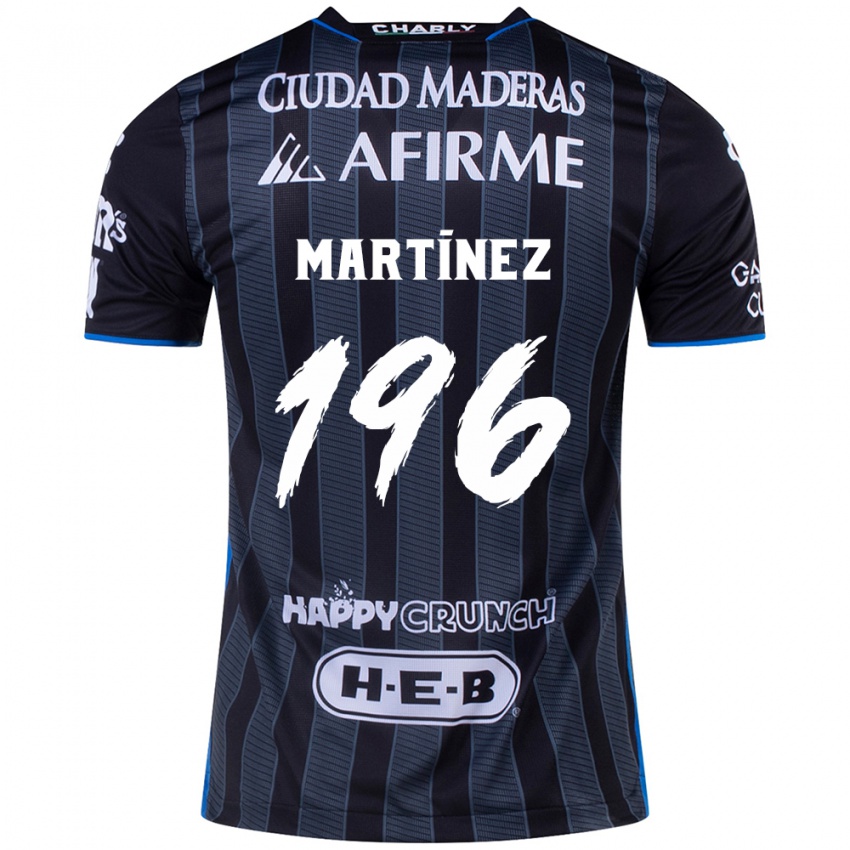 Bambino Maglia Diego Martínez #196 Bianco Nero Kit Gara Away 2024/25 Maglietta