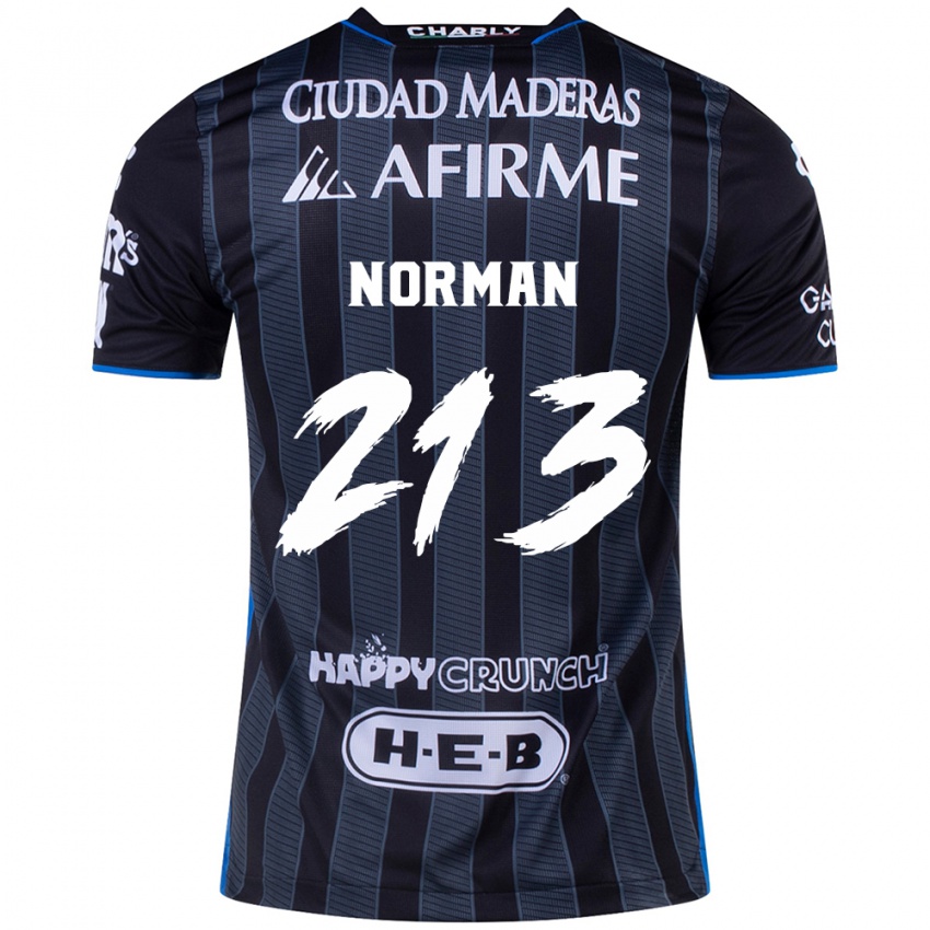 Bambino Maglia Humberto Norman #213 Bianco Nero Kit Gara Away 2024/25 Maglietta