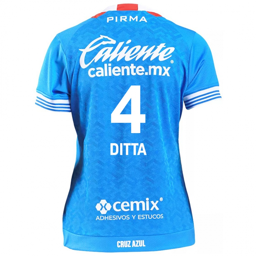 Uomo Maglia Willer Ditta #4 Cielo Blu Kit Gara Home 2024/25 Maglietta