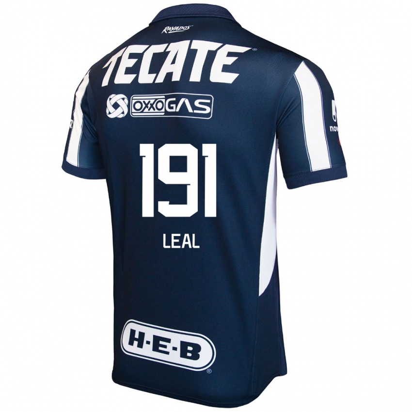 Uomo Maglia Jesús Leal #191 Blu Rosso Bianco Kit Gara Home 2024/25 Maglietta