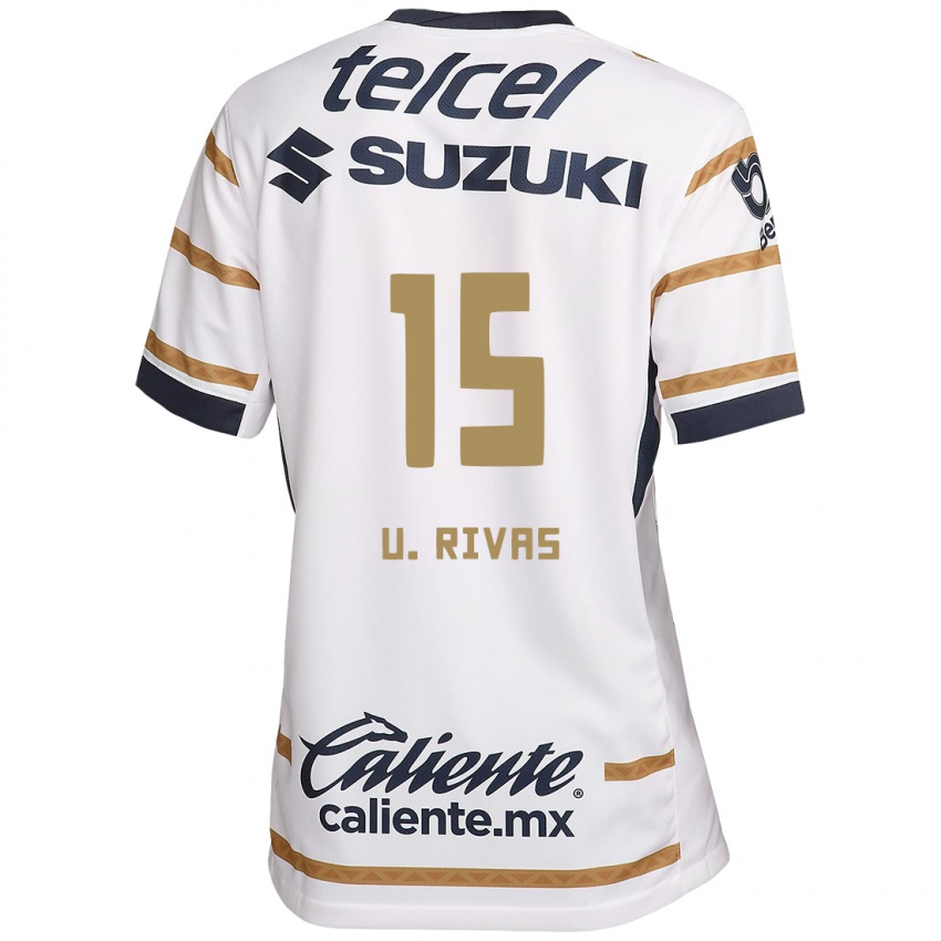 Uomo Maglia Ulises Rivas #15 Ossidiana Bianca Kit Gara Home 2024/25 Maglietta