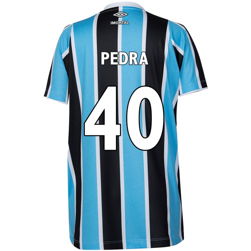 Uomo Maglia Duda Pedra #40 Blu Nero Bianco Kit Gara Home 2024/25 Maglietta