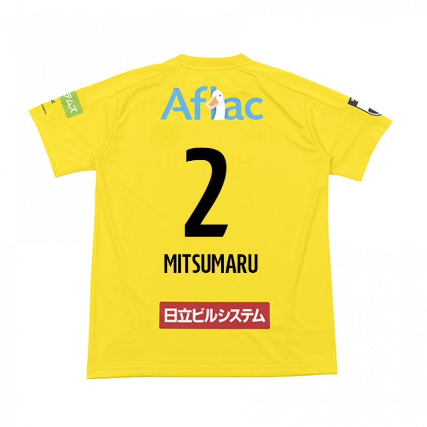 Uomo Maglia Hiromu Mitsumaru #2 Giallo Nero Kit Gara Home 2024/25 Maglietta