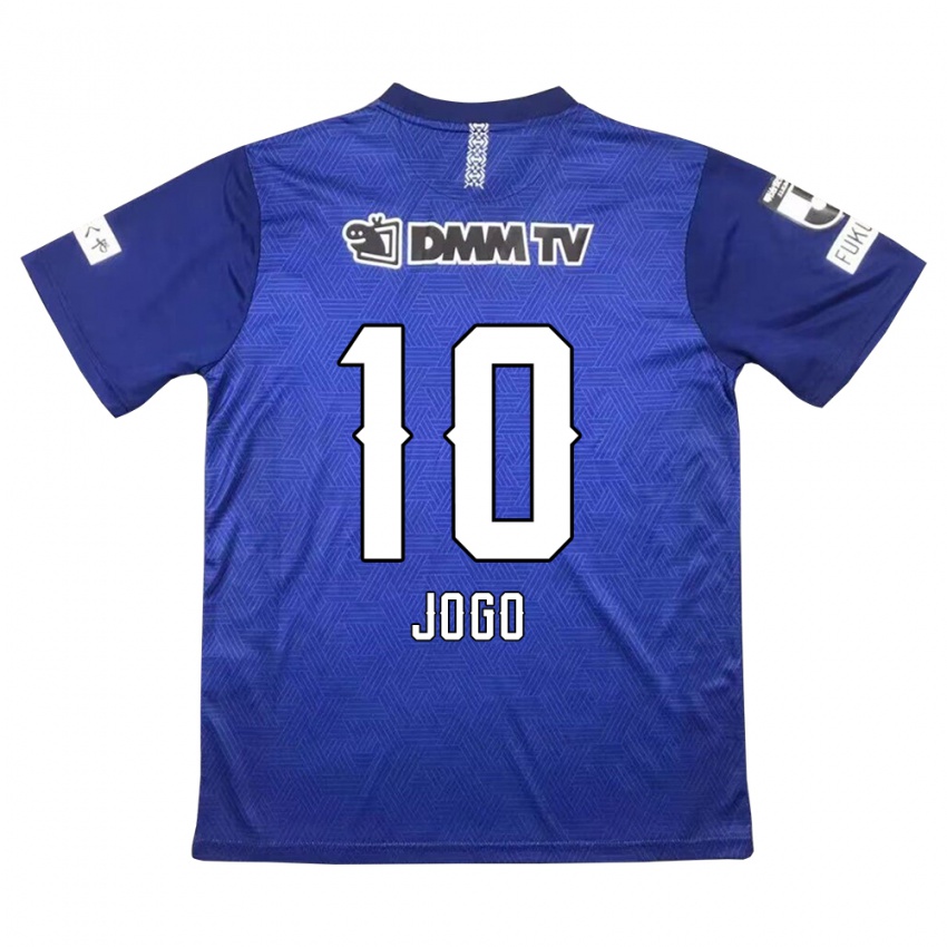 Uomo Maglia Hisashi Jogo #10 Blu Scuro Kit Gara Home 2024/25 Maglietta