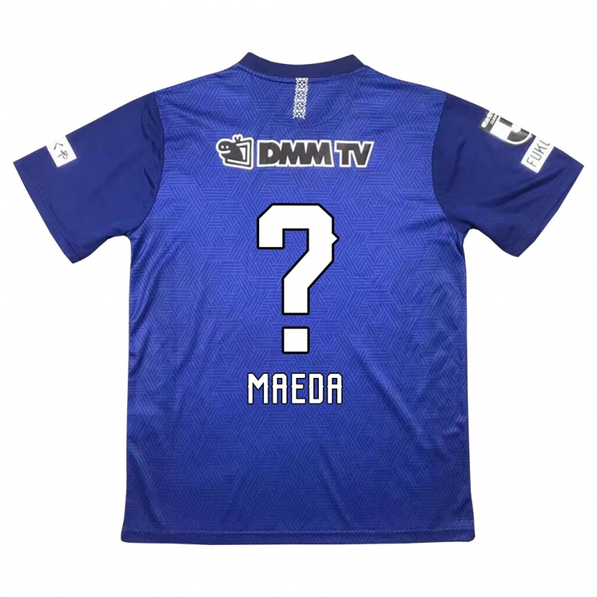 Uomo Maglia Ichika Maeda #0 Blu Scuro Kit Gara Home 2024/25 Maglietta