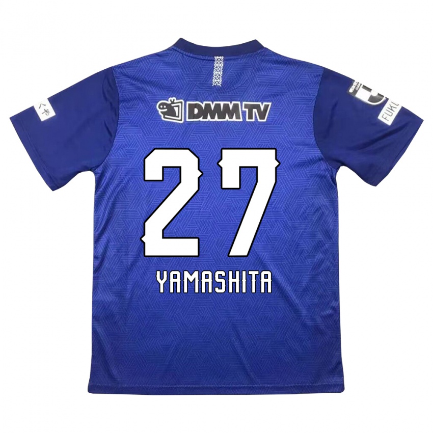 Uomo Maglia Sotaro Yamashita #27 Blu Scuro Kit Gara Home 2024/25 Maglietta