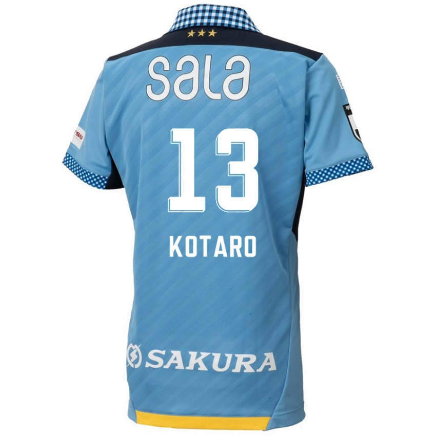 Uomo Maglia Kotaro Fujikawa #13 Blu Nero Kit Gara Home 2024/25 Maglietta