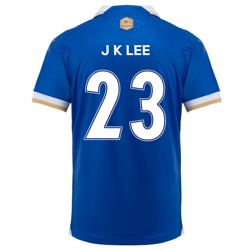 Uomo Maglia Ki-Je Lee #23 Blu Bianco Kit Gara Home 2024/25 Maglietta