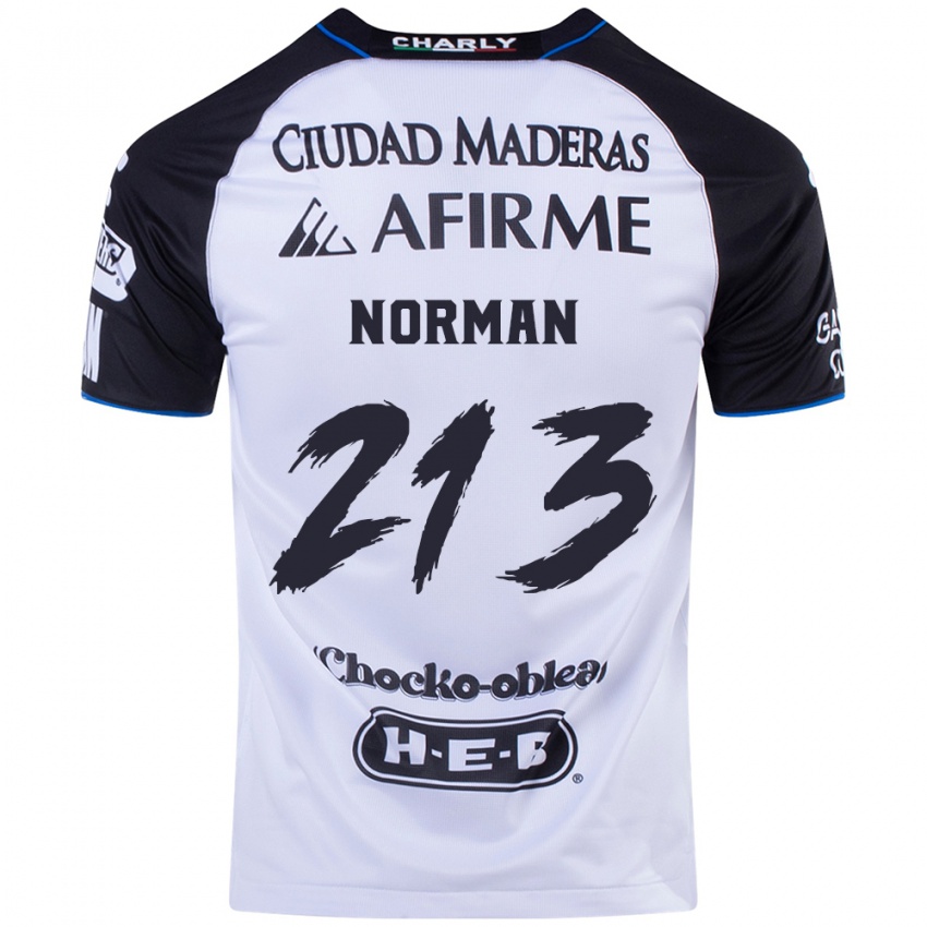 Uomo Maglia Humberto Norman #213 Nero Blu Kit Gara Home 2024/25 Maglietta