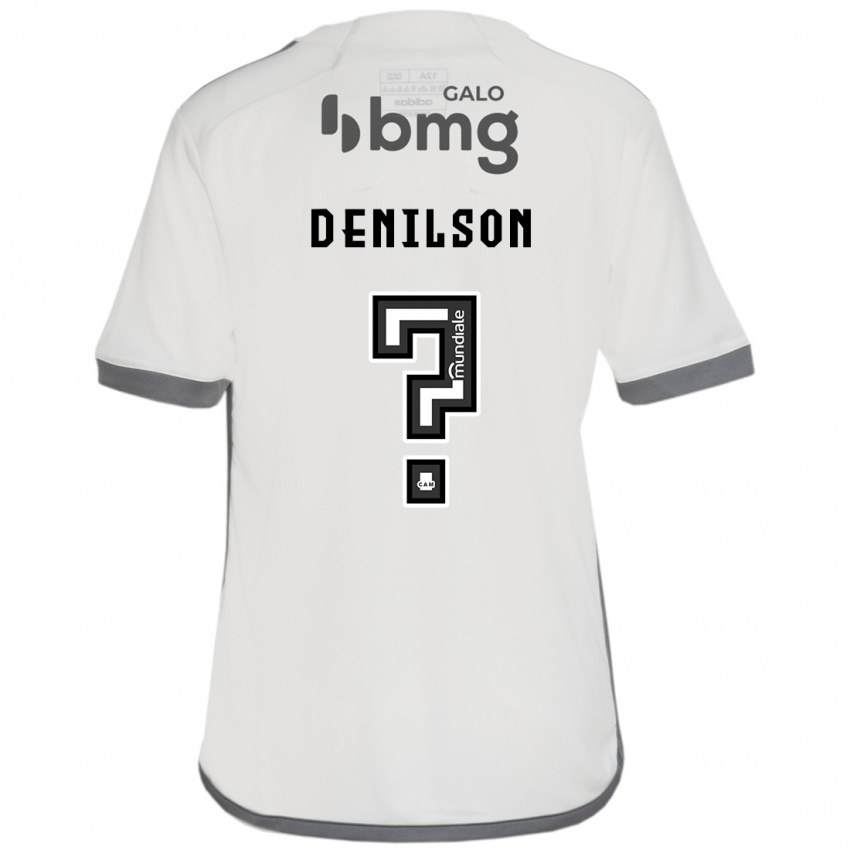 Uomo Maglia Denilson #0 Bianco Kit Gara Away 2024/25 Maglietta