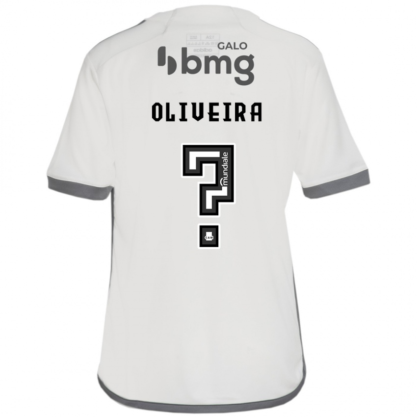 Uomo Maglia Pedro Oliveira #0 Bianco Kit Gara Away 2024/25 Maglietta