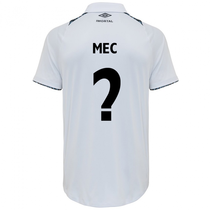 Uomo Maglia Gabriel Mec #0 Bianco Blu Kit Gara Away 2024/25 Maglietta