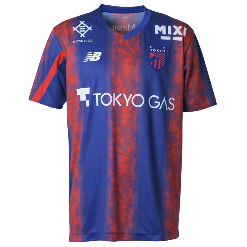 Donna Maglia Kota Tawaratsumida #33 Blu Rosso Kit Gara Home 2024/25 Maglietta