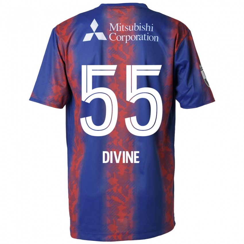 Donna Maglia Divine Chinedu Otani #55 Blu Rosso Kit Gara Home 2024/25 Maglietta