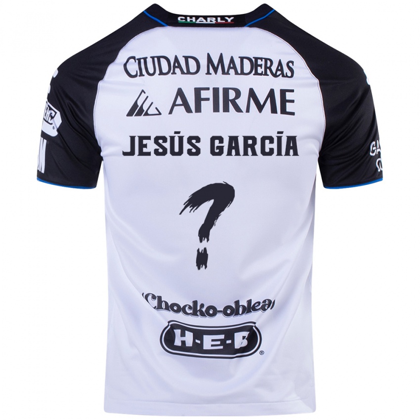 Donna Maglia Jesús García #0 Nero Blu Kit Gara Home 2024/25 Maglietta