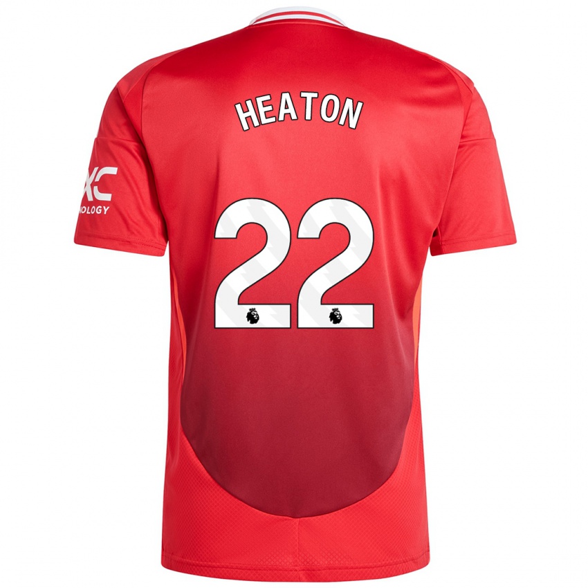 Bambino Maglia Tom Heaton #22 Rosso Brillante Kit Gara Home 2024/25 Maglietta