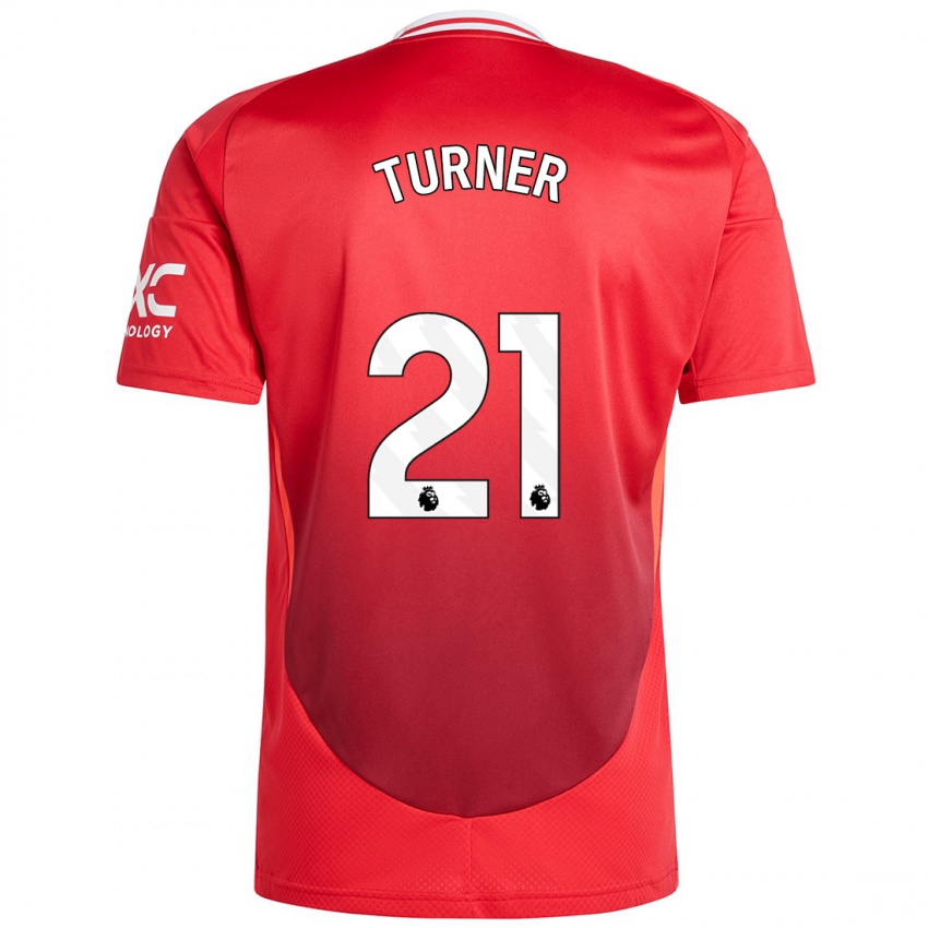 Bambino Maglia Millie Turner #21 Rosso Brillante Kit Gara Home 2024/25 Maglietta