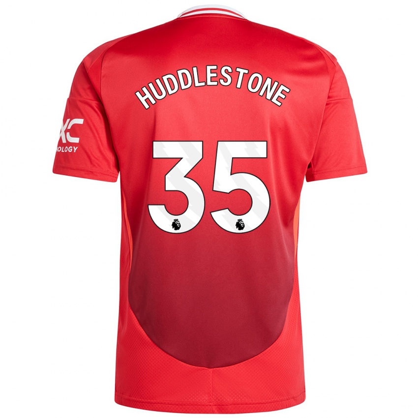 Bambino Maglia Tom Huddlestone #35 Rosso Brillante Kit Gara Home 2024/25 Maglietta