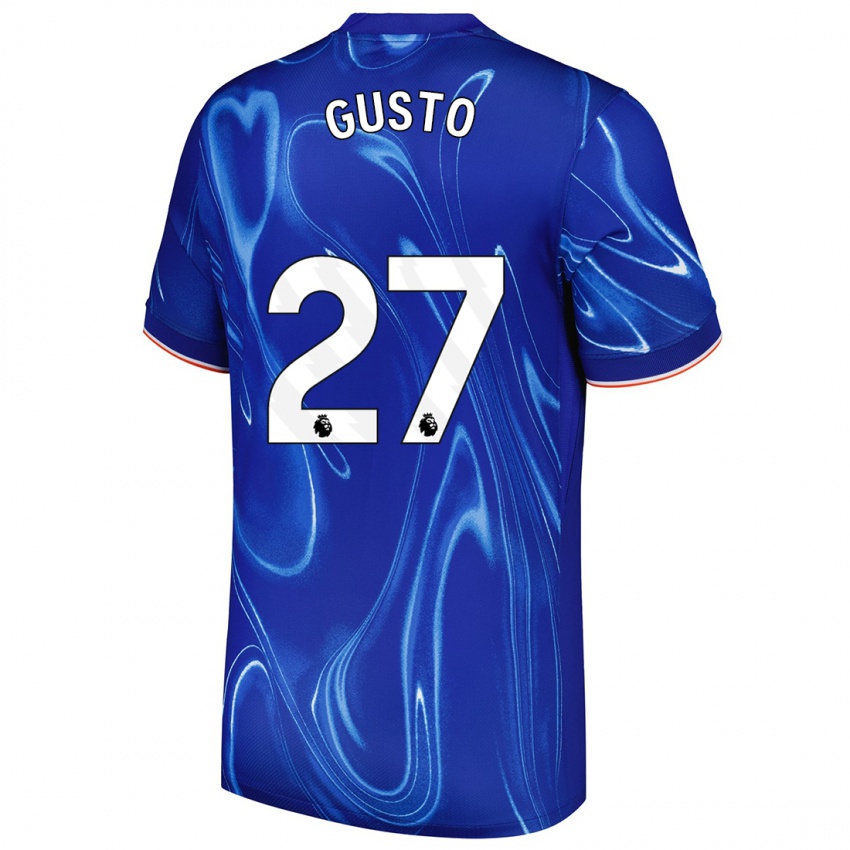 Bambino Maglia Malo Gusto #27 Blu Bianco Kit Gara Home 2024/25 Maglietta