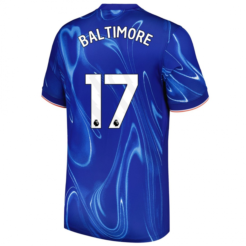 Bambino Maglia Sandy Baltimore #17 Blu Bianco Kit Gara Home 2024/25 Maglietta