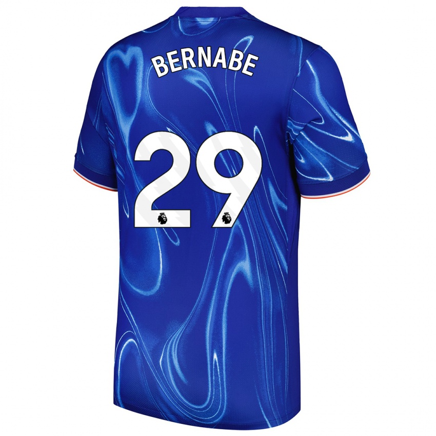 Bambino Maglia Alejandra Bernabé #29 Blu Bianco Kit Gara Home 2024/25 Maglietta